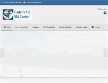 Tablet Screenshot of cartersxcski.com